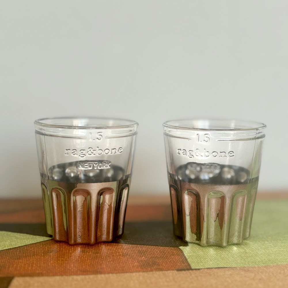Rag & Bone X Neiman Marcus Collab Designer Shot Glasses